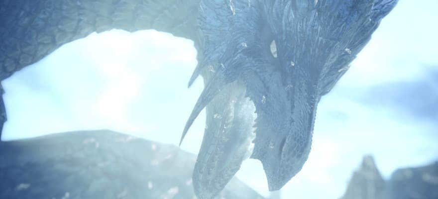 Ice Dragon in MHW Iceborne