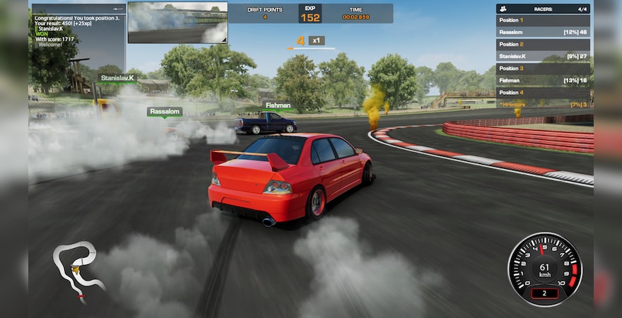 CarX Drift Racing Online drift