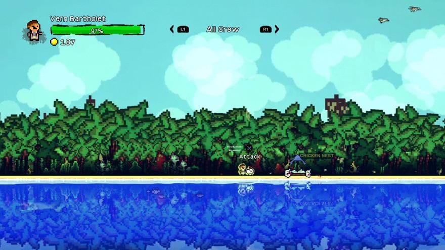 Pixel Piracy - island