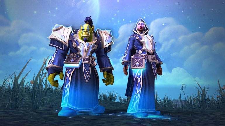 World of Warcraft Celestial Observer's Ensemble