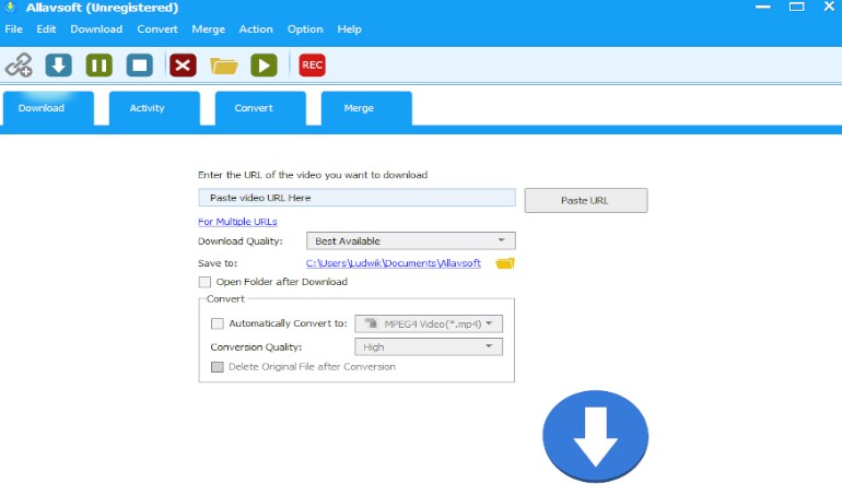 Allavsoft - Video and Music Downloader