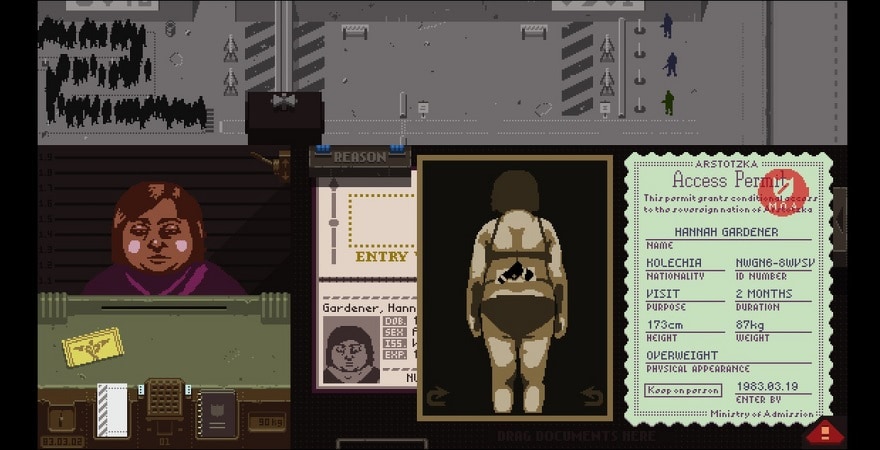Papers, Please - inspector